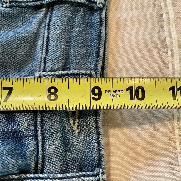 MOTHER The Vamp Fray Mid Rise Skinny Jeans in Crack The Whip 25 - Picture 13 of 14